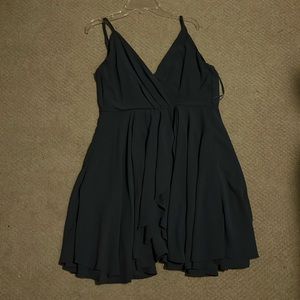 Navy Blue Homecoming Dress